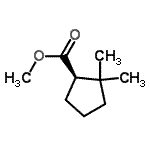 CAS#: 438625-99-1， Methyl (1R)-2,2-Dimethylcyclopentanecarboxylate