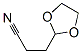 CAS#: 4388-58-3， 1,3-Dioxolane-2-Propiononitrile
