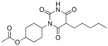 CAS#: 4394-22-3, 1-(4-Acetyloxycyclohexyl)-5-Pentylbarbituric Acid