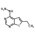 CAS#: 439692-51-0， 6-Ethyl-4-Hydrazinothieno[2,3-d]Pyrimidine