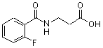 CAS#: 440341-60-6， N-(2-Fluorobenzoyl)-beta-Alanine