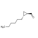 CAS#: 441313-03-7， (1R,2R)-2-Hexylcyclopropanecarbaldehyde