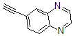 structure of CAS# 442517-33-1, 6-Ethynyl-Quinoxaline;(Quinoxalin-6-Yl)Acetylene;6-Ethynylquinoxaline 97%;6-ETHYNYLQUINOXALINE