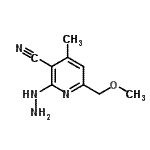 CAS#: 442658-20-0， 2-Hydrazino-6-(Methoxymethyl)-4-Methylnicotinonitrile