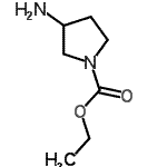 CAS#: 442873-99-6， Ethyl 3-Amino-1-Pyrrolidinecarboxylate
