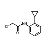 CAS#: 444066-96-0， 2-Chloro-N-(2-Cyclopropylphenyl)Acetamide