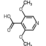 CAS#: 444087-36-9， 3,5-Dimethoxyisonicotinic Acid