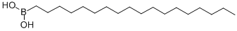 structure of CAS# 4445-09-4, 1-Stearylboronic Acid;Stearylboronic Acid;1-Octadecaneboronic Acid;1-Stearylboronic Acid