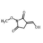 CAS#: 444616-13-1， (3E)-3-(Hydroxymethylene)-1-Methoxy-2,5-Pyrrolidinedione