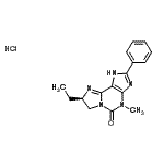 CAS#: 444717-56-0， (8R)-8-Ethyl-4-Methyl-2-Phenyl-1,4,7,8-Tetrahydro-5H-Imidazo[2,1-I]Purin-5-One Hydrochloride (1:1)