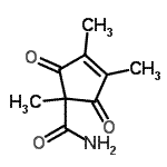 CAS#: 444816-38-0， 1,3,4-Trimethyl-2,5-Dioxo-3-Cyclopentene-1-Carboxamide