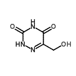 CAS#: 4449-45-0， 6-(Hydroxymethyl)-1,2,4-Triazine-3,5(2H,4H)-Dione