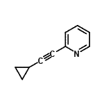CAS#: 445424-05-5， 2-(Cyclopropylethynyl)Pyridine