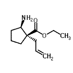 CAS#: 446064-10-4， Ethyl (1R,2R)-1-Allyl-2-Aminocyclopentanecarboxylate