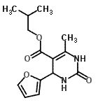 CAS#: 446252-20-6， Isobutyl 4-(2-Furyl)-6-Methyl-2-Oxo-1,2,3,4-Tetrahydro-5-Pyrimidinecarboxylate