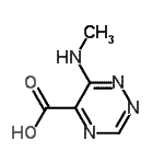 CAS#: 446260-20-4， 6-(Methylamino)-1,2,4-Triazine-5-Carboxylic Acid