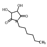 CAS#: 446833-95-0， 1-Hexyl-3,4-Dihydroxy-Pyrrolidine-2,5-Dione