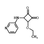 CAS#: 446860-79-3， 3-Ethoxy-4-(3-Pyridinylamino)-1,2-Cyclobutanedione