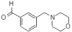 structure of CAS# 446866-83-7, 3-(4-Morpholinylmethyl)-Benzaldehyde;3-(Morpholin-4-Ylmethyl)Benzaldehyde(SALTDATA: FREE);3-(Morpholin-4-Ylmethyl)Benzaldehyde 95+%;4-(3-CARBOXALDEHYDEBENZYL)MORPHOLINE