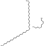 CAS 登录号：4484-59-7， 2,2'-[1,2-乙烷二基二(氧基)]二乙醇-1-(十六烷氧基)十六烷(1:1)