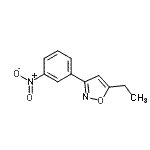 CAS#: 449181-21-9， 5-Ethyl-3-(3-Nitrophenyl)-1,2-Oxazole