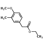 CAS#: 4503-90-6， Ethyl 2-(4-Methoxy-3-Methyl-Phenyl)Acetate