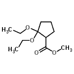 CAS#: 450408-27-2， Methyl 2,2-Diethoxycyclopentanecarboxylate