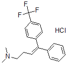 CAS#: 4510-65-0， (Z)-N,N-Dimethyl-4-phenyl-4-[4-(trifluoromethyl)phenyl]but-3-en-1-amine hydrochloride