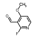 CAS#: 451459-05-5， 2-Fluoro-4-Methoxynicotinaldehyde