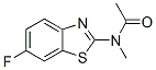 CAS 登录号：452-42-6， N-(6-氟-2-苯并噻唑基)-N-甲基-乙酰胺