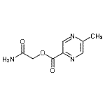 CAS#: 452944-02-4， 2-Amino-2-Oxoethyl 5-Methyl-2-Pyrazinecarboxylate