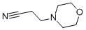 structure of CAS# 4542-47-6, 3-Morpholinopropionitrile;3-Morpholinopropanenitrile;3-Morpholinopropionitrile;Inchi=1/C7h12n2o/C8-2-1-3-9-4-6-10-7-5-9/H1,3-7H