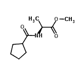 CAS#: 457629-18-4， Methyl N-(Cyclopentylcarbonyl)-L-Alaninate