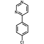 CAS 登录号：458541-37-2， 4-(4-氯苯基)嘧啶