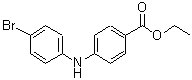 CAS 登录号：458550-44-2， 4-[(4-溴苯基)氨基]苯甲酸乙酯