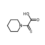 CAS#: 45878-17-9， 1-Piperidinyl(Thioxo)Acetic Acid