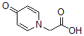structure of CAS# 45965-36-4, 4-Oxo-1(4H)-PyridineAcetic Acid;(4-Oxo-1(4H)-Pyridinyl)Acetic Acid(SALTDATA: FREE);(4-OXOPYRIDIN-1(4H)-YL)ACETIC ACID;(4-OXO-4H-PYRIDIN-1-YL)ACETIC ACID
