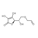 CAS#: 459796-81-7， {(2S)-2-[(2R)-3,4-Dihydroxy-5-Oxo-2,5-Dihydro-2-Furanyl]-2-Hydroxyethoxy}Acetaldehyde
