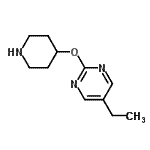 CAS#: 459819-33-1， 5-Ethyl-2-(4-Piperidinyloxy)Pyrimidine