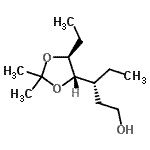 CAS#: 460077-02-5， (1S)-3,4-Dideoxy-3-Ethyl-1-C-Ethyl-1,2-O-Isopropylidene-D-Threo-Pentitol