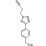 CAS#: 460363-92-2， 3-[5-(4-Ethylphenyl)-2H-Tetrazol-2-Yl]Propanenitrile