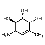 CAS#: 461025-36-5， (1R,2R,3R)-6-Amino-4-Methyl-4-Cyclohexene-1,2,3-Triol