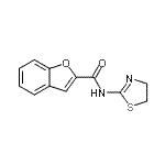 CAS#: 461411-49-4， N-(4,5-Dihydro-1,3-Thiazol-2-Yl)-1-Benzofuran-2-Carboxamide