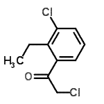 CAS#: 461435-89-2， 2-Chloro-1-(3-Chloro-2-Ethylphenyl)Ethanone
