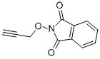 结构式 CAS# 4616-63-1, N-(炔丙基氧基)苯邻二甲酰亚胺