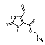 CAS#: 462095-37-0， Ethyl 5-Formyl-2-Oxo-2,3-Dihydro-1H-Imidazole-4-Carboxylate