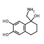 CAS#: 462100-28-3， 1-(Aminomethyl)-1,2,3,4-Tetrahydro-1,6,7-Naphthalenetriol