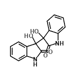 CAS#: 464-73-3， 3,3'-Dihydroxy-1,1',3,3'-Tetrahydro-2H,2'H-3,3'-Biindole-2,2'-Dione