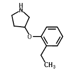 CAS#: 46410-31-5， 3-(2-Ethylphenoxy)Pyrrolidine