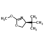 CAS#: 464171-83-3， (4S)-2-Methoxy-4-(2-Methyl-2-Propanyl)-4,5-Dihydro-1,3-Oxazole